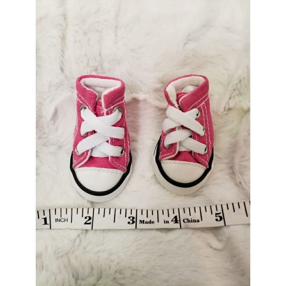 NEW Pink Dog Gym Shoes Size 2